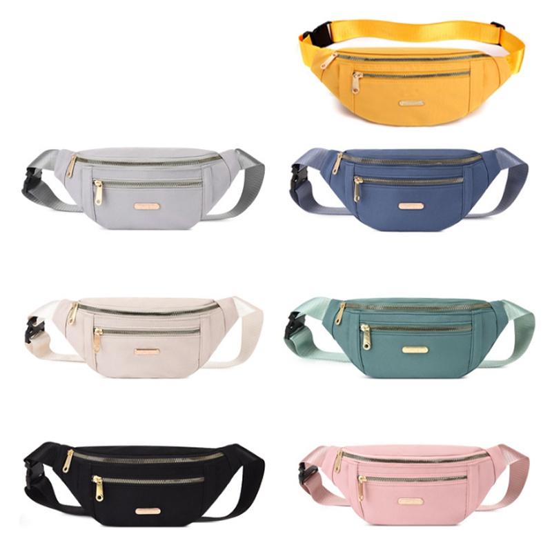 Stylish Multicolor Women Men Fanny Pack Bum Bag For Holiday Travel Money Belt Pouch Wallet