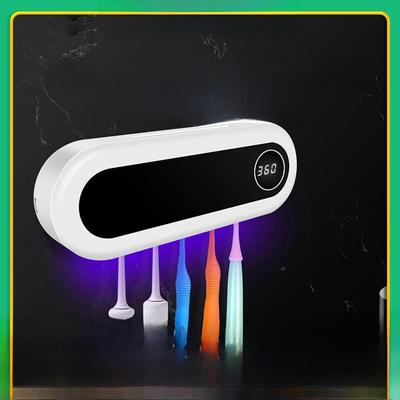 Wall-Mounted, Punch-Free UV Toothbrush Sterilizer - Popular Household Essential