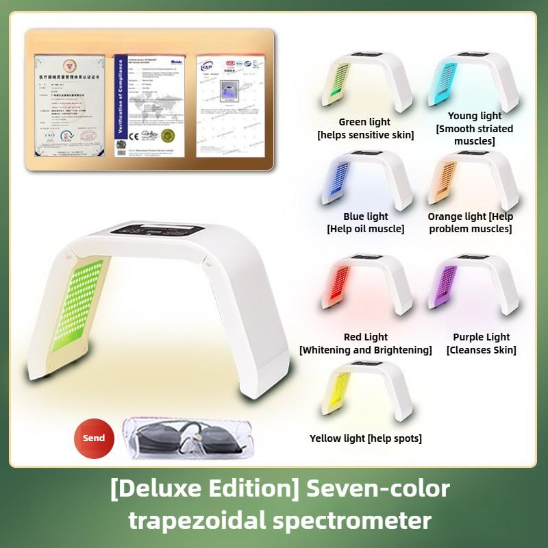 New Large Row Light Colorful Photon Rejuvenation Beauty Device LED Facial Whitening Skin Care Spectrometer