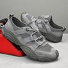 New Trend Mens Mesh Running Shoes Breathable Athletic Sneakers Non-Slip Rubber Sole Wading Aqua Shoes Comfortable Walking Shoes