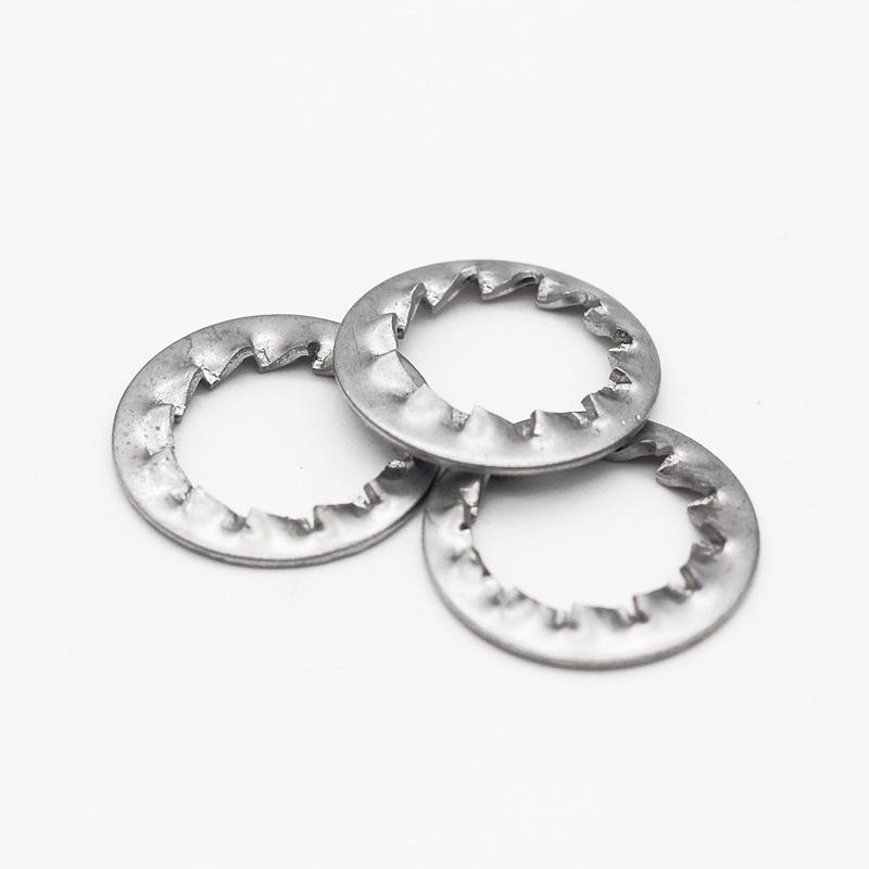 304 Stainless Steel Serrated Multi-Tooth Anti-Slip Retainer Lock Washer M2-M12