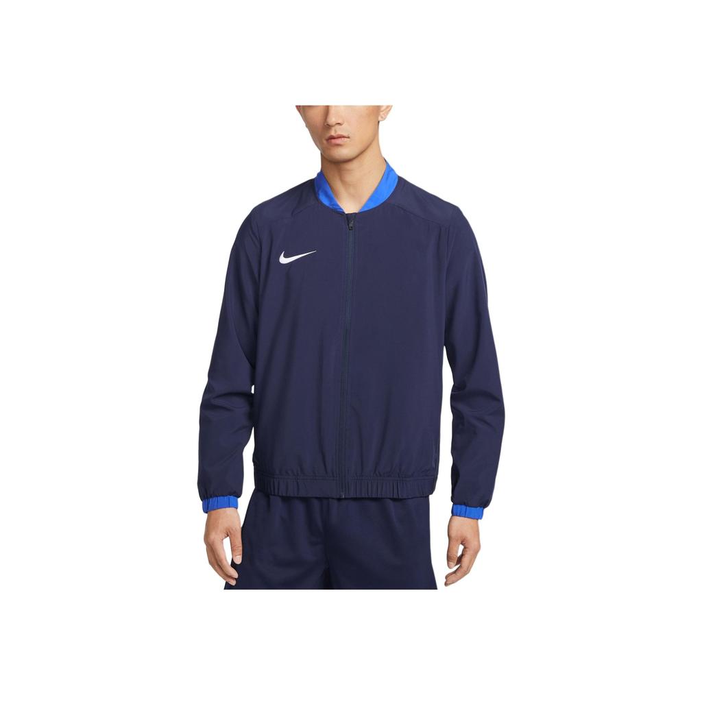 Nike Dri-Fit Academy Logo Quick-Dry Woven Long Sleeve Jacket Men Jackets Deep-Navy IB8903-410