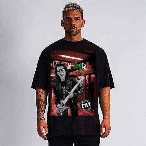 EL TRI DE MEXICO ALEX LORA METRO BALDERAS ROCK EN ESPANOL BLACK T-Shirt S