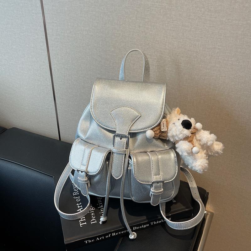 Premium Sense Lightweight Versatile College Style Backpack Women's 2025 Summer New Large Capacity Versatile Commuter Backpack