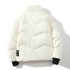 Down Jacket Men's New Style Thickened Stand Collar White Duck Down Loose Bread Coat Female Couple
