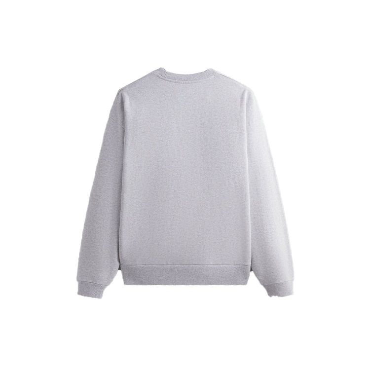 Kith For Bergdorf Goodman Nelson Crewneck Light Heather Grey Unisex Tops KHM031607-002