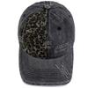 Ny Unisex Y2K Basebollkeps Mode Leopardfläck Tvättad Bomullshattar För Kvinnor Casual Boho Streetwear Stil Kvinnliga Trendiga Hattar Kepsar