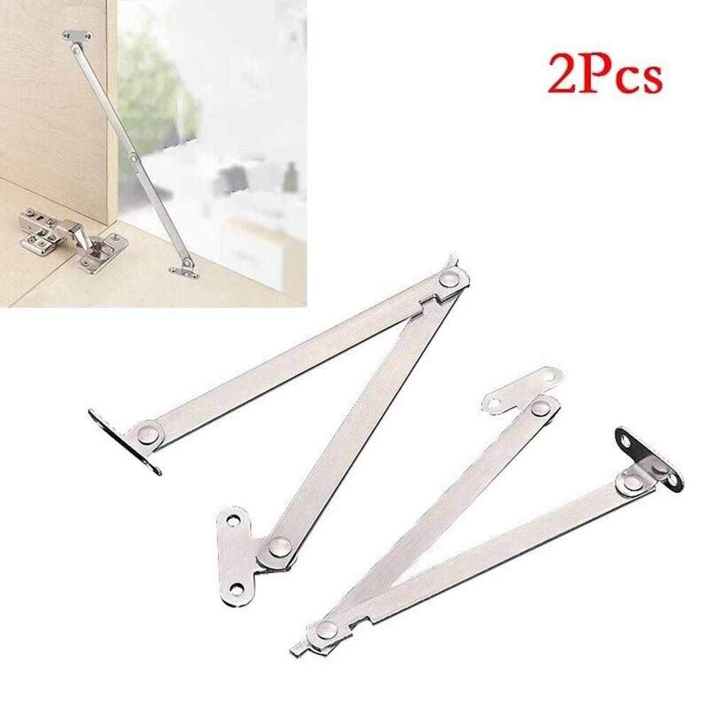 Cabinet Hinges Door Stay Home Garden Lift Up Support Pull Rod 2PCS Cabinet Door For Tatami Support High Quality