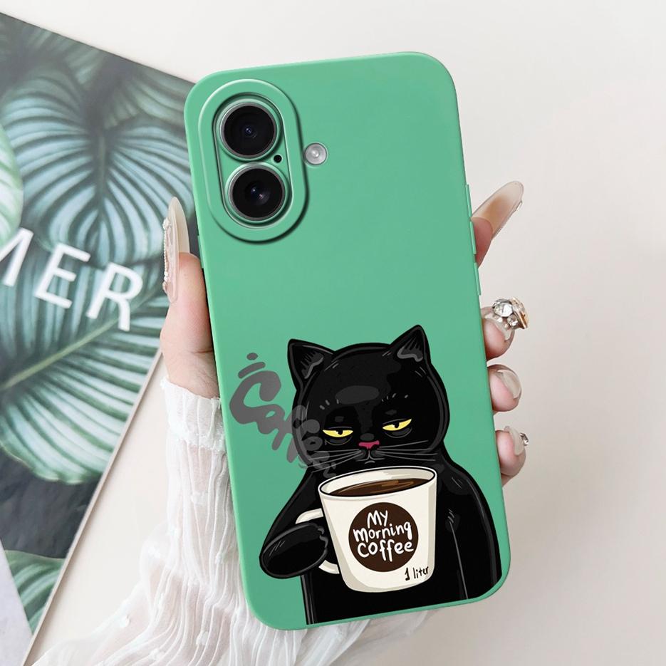 For Apple iPhone 17 Pro Max Case 2025 New Fashion Cartoon Cover Soft Silicone Phone Case For iPhone 17 Air iPhone17 Pro Max Bags