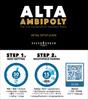Silverstein Works Alta Ambipoly Reed [Alto Saxophone CLASSIC A1] 3.5" Translucent