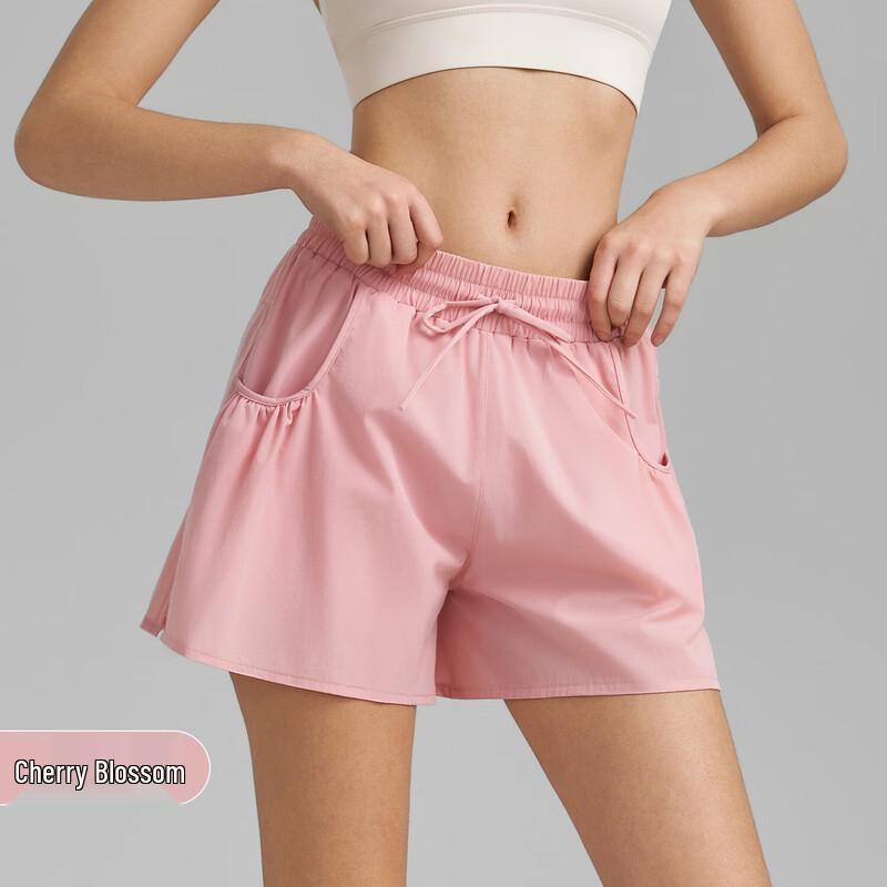 Yimai Women s Quick-Dry Anti-Exposure Yoga Shorts