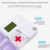 Large Capacity Smart Pill Case 7 Lattice Reminder Travel Medicine Box Colorful Weekly Pill Organizer Pill Storage