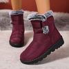 Women's Winter New Snow Boots Plus Velvet Thick Warm Non-slip Shoes High-top Thick-soled Snow Boots