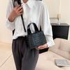 Fashion Crocodile Pattern Women's Handbag Shoulder Messenger Bag