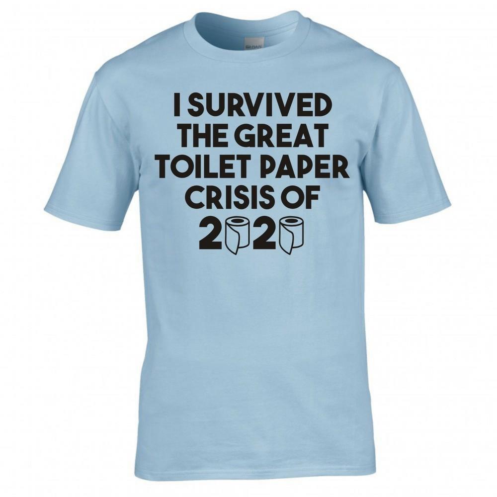 Funny I Survived The Great Toilet Paper Crisis Of 2020 Tshirt 2XL