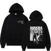 Shakira Las Mujeres Ya No Lloran Album Tour Print Hoodie Men Women Vintage Long-sleeved Casual Loose Hip-hop Sweatshirt Top