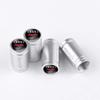 4Pcs S Sports Logo Car Wheel Tire Valve Caps Cover Accessories For Audi A6 C7 A7 Q3 Q5 Q7 S3 RS6 RS7 A1 A2 A3 A4 B8 8P B9 8V A5