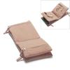 Travels Jewelry Organizers for Women Necklace Holder and Earrings Storage Bag In Pink for Fashionable Travelersr