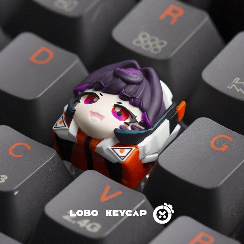 Juno Anime Resin Keycap - Personalized ESC Key for Mechanical Keyboards