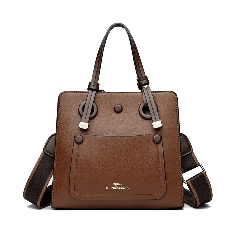 

Новая сумка через плечо в винтажном стиле для женщин, модный тренд, женская сумка через плечо из плутониевой кожи