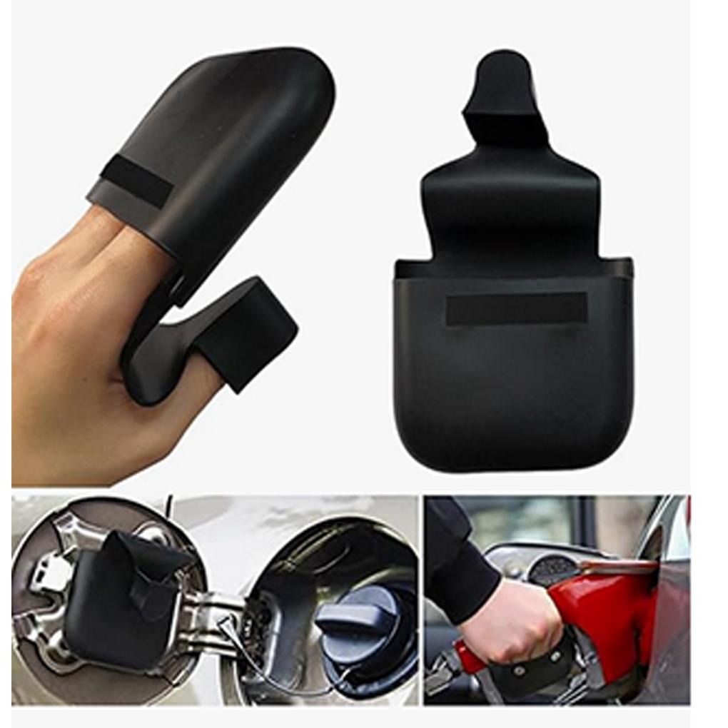 Precise Control Silicone Refueling Gloves Seamless Grip Reusable Portable Refueling Gloves