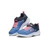 Skechers Snap Sprints Durable Breathable Low Top Running Shoes Kids sneakers Black Blue 81372L-PWMT