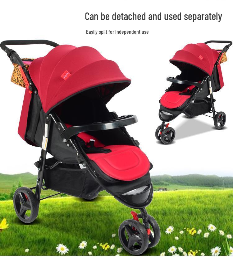 Huaying Multi-Purpose Folding Twin Stroller