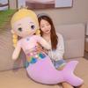 Cute Mermaid Doll Plush Toy Doll Bed Sleeping Pillow Mermaid Princess Girl Children Doll