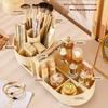 Rotating Makeup Organizer Large Capacity Cosmetic Skincare Products Desktop Storage Box