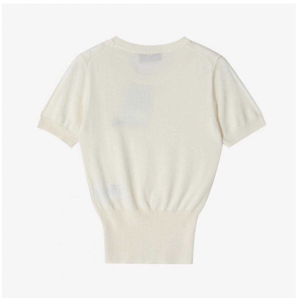 Vivienne WeStwood 1803002q Y001a A408 Bear Orb Orb Logo Top Short Sleeve Women S Knit
