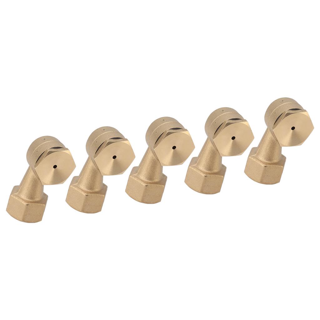 5PCS G1 2in Female Thread Brass Deck Jet Nozzles Durable Waterscape Fountain Nozzle Automatic Waterscape Nozzle for