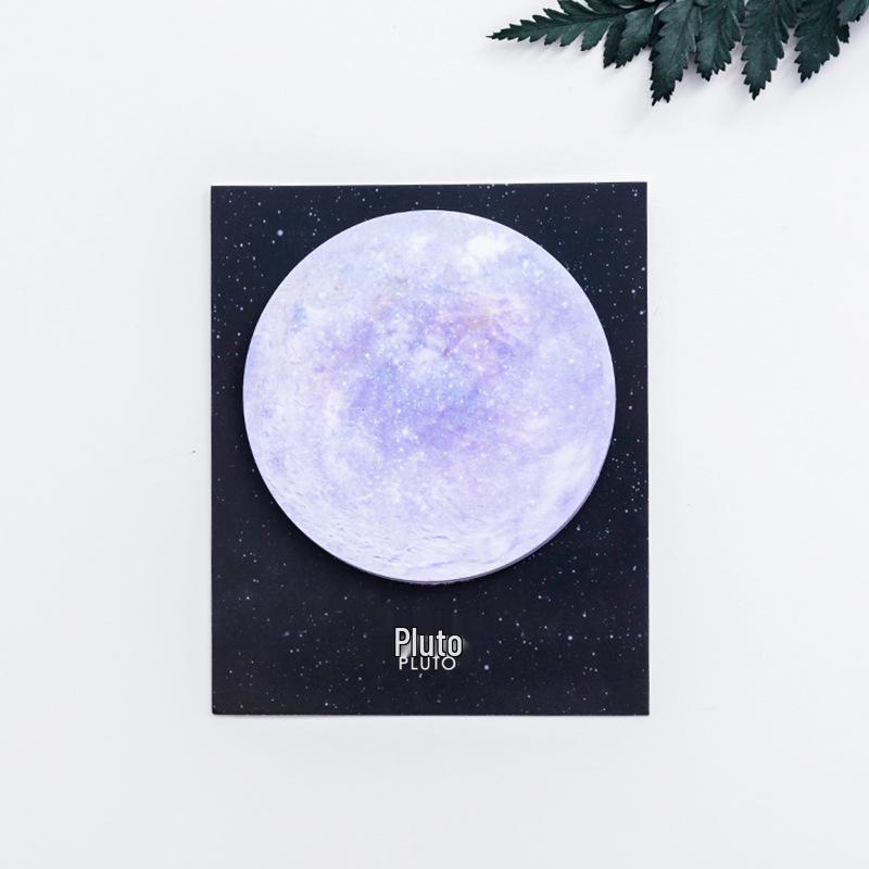 Zhi Shun Sci-Fi Planet Sticky Round Memo Pad