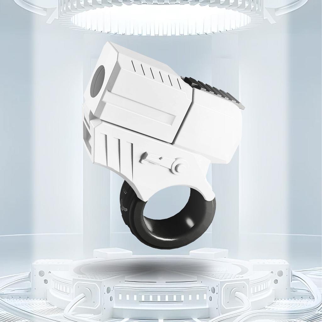 Pistolenform Fidget Spielzeug Neuheit Fidget Spinner Flipper, Angst Stressabbau & Büro Schreibtisch Spielzeug, Perfekter Fingerpistolen Schlüsselanhänger Dekor