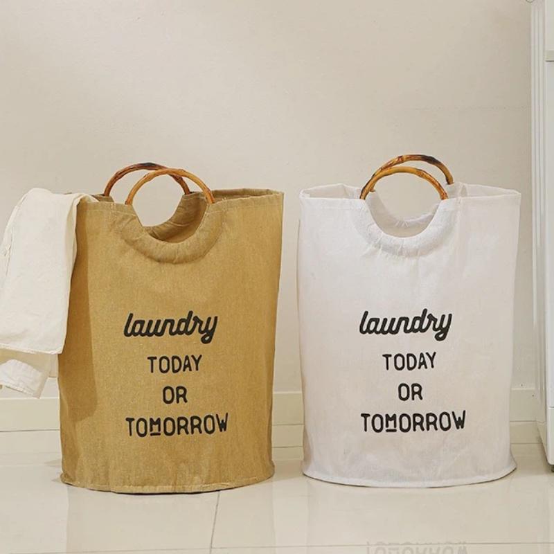 Household Toy Clothing Storage Basket Waterproof Enlarged Thickened Dirty Clothes Basket Foldable Portable Dirty Clothes Basket