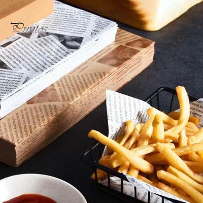 50 de foi de hârtie de copt de calitate alimentară, anti-ulei, antiaderentă, rezistentă la temperaturi înalte, pergament de copt rezistent la grăsimi
