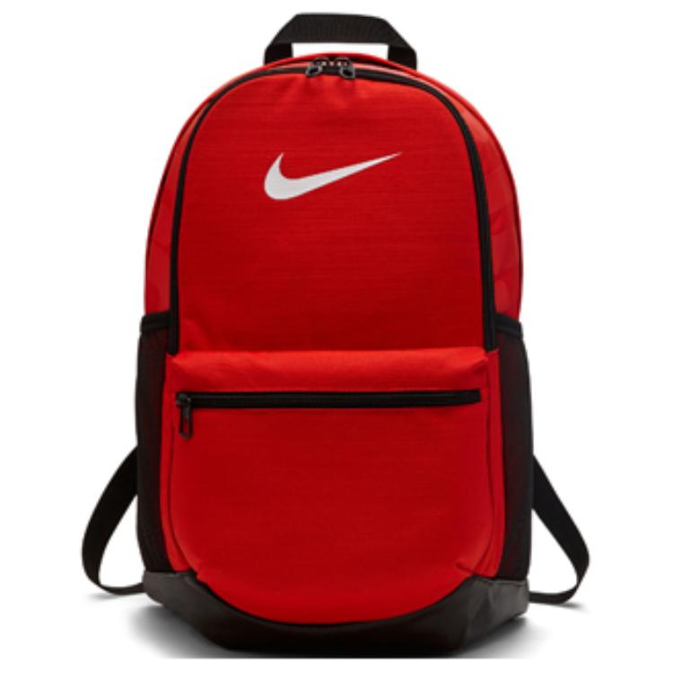 Nike Brasilia Training Polyester Backpack Unisex Backpacks Red BA5329-657 Red