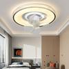 Invertorové LED osvětlení stropního ventilátoru Jídelna Elektrická lampa ventilátoru otočná o 360° Měděný motor pro domácnost Světlo stropního ventilátoru