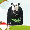 3D Panda Baseball Hat for Adult Children Adjustable Cartoon Designs for Outdoor Activity Travel and Family Gathering Use
