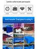 Thickened Waterproof Outdoor Tarpaulin: Rainproof, Windproof, Heat-Insulating Shade Cloth