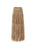 Sinseuden Vintage Paisley Long Skirt