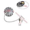 Locking Fuel Cap K071-385-1234 SNV431089 Fuel Tank Cap Lid with Keys Truck Accessories Easy Installation
