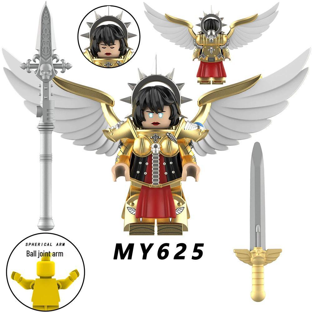 Warhammer Angel Saintess Standard Bearer Minifigure Building Blocks Toy