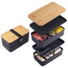 1550ml Lunch  Containers Stackable Salad Box Multifunctional Japanese-style Lunch Boxes  Student