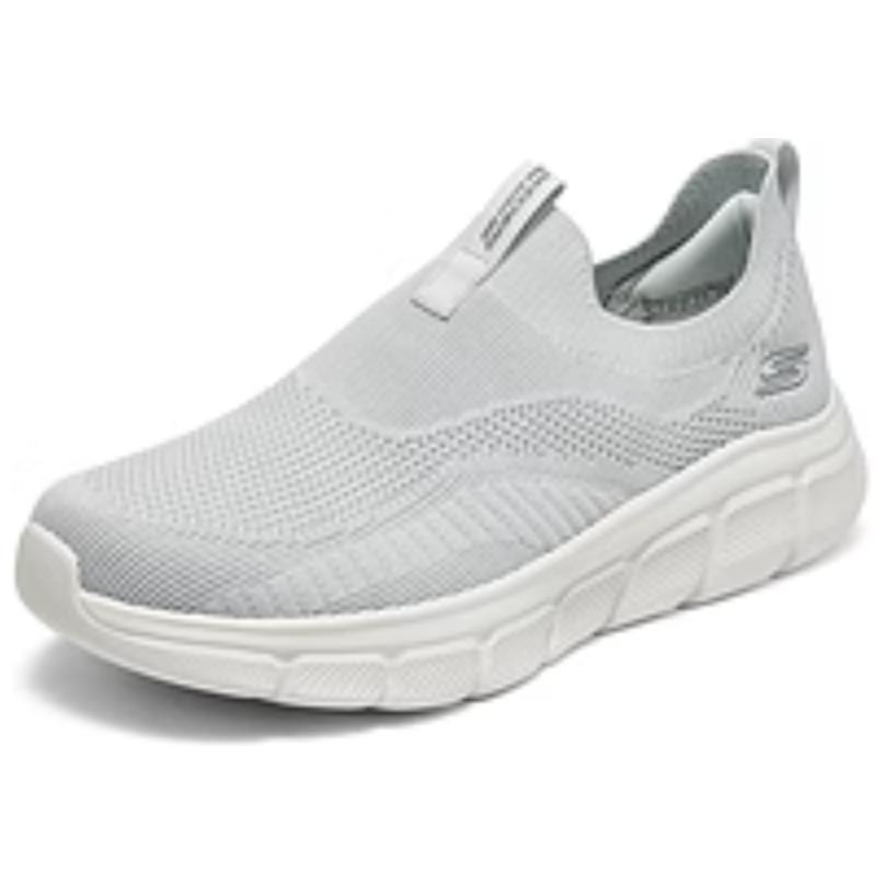 Skechers Bobs Mens Comfortable Convenient Durable Breathable Low-Top Casual Running Shoes Men Sneakers Gray 118107-GRY