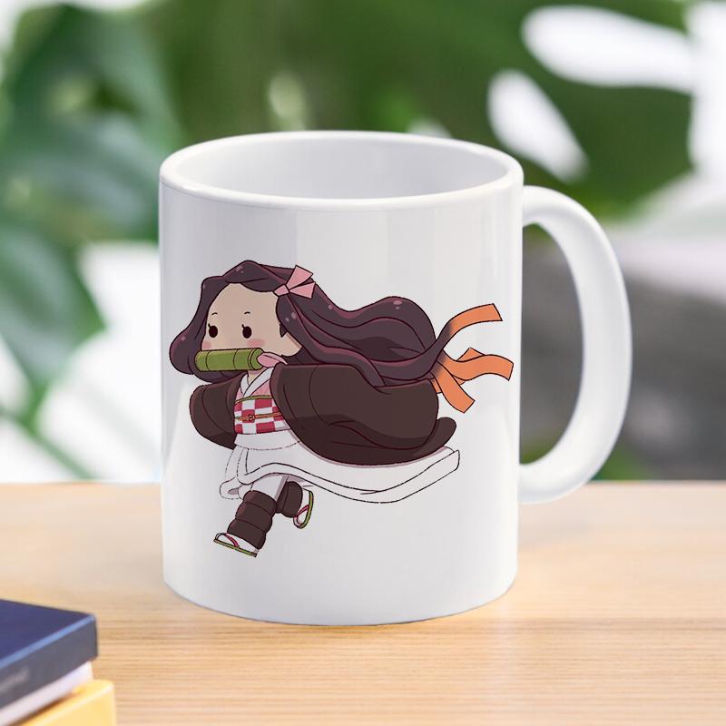 

Аніме Demon Slayer Чашки Kimetsu No Yaiba Kochou Shinobu Kamado Nezuko Мультфільм Чашки для кави 300 мл 7