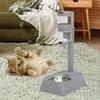 Pet Feeder and Waterer, Pet Standing Water Dispenser, 2 in 1 Food Container, Automatic Food Feeder, Dog Bowl for Rabbits Cat