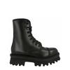 Ferragamo Faraway Demi Combat Boots Black