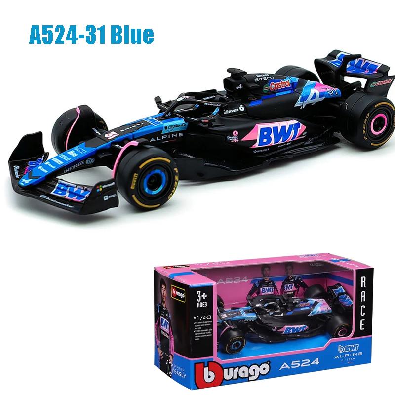 

Bburago Bull Rb21 Гран-прі Японії 2025 1:43 Ferrari McLaren F1 MCL38 Алюмінієва Модель Автомобиля Іграшка Колекційна Alpine A524 Aston Martin AMR23