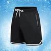 Pantaloncini Sportivi da Uomo Vita Elastica Coulisse Regolabile Asciugatura Rapida Pantaloncini da Palestra con Tasche Vestibilità Larga