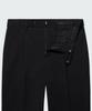 Musinsa Standard Wide Hidden Banding Slacks [Black]